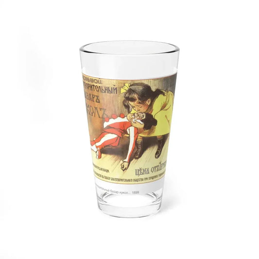 Soviet Era Poster 185 - Pint Glass 16oz 16oz - Go Mug Yourself