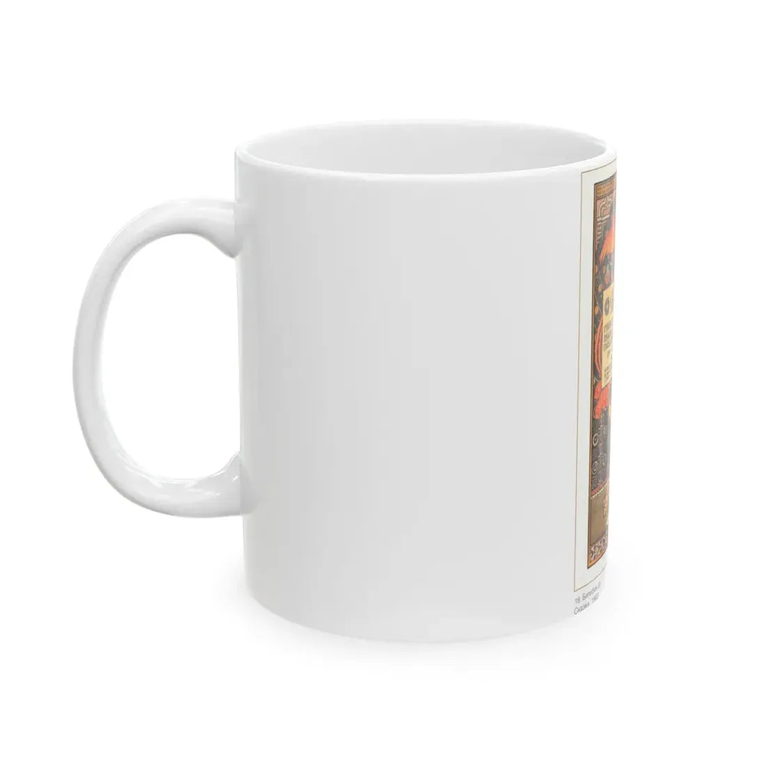 Soviet Era Poster 189 - White Coffee Mug - Go Mug Yourself