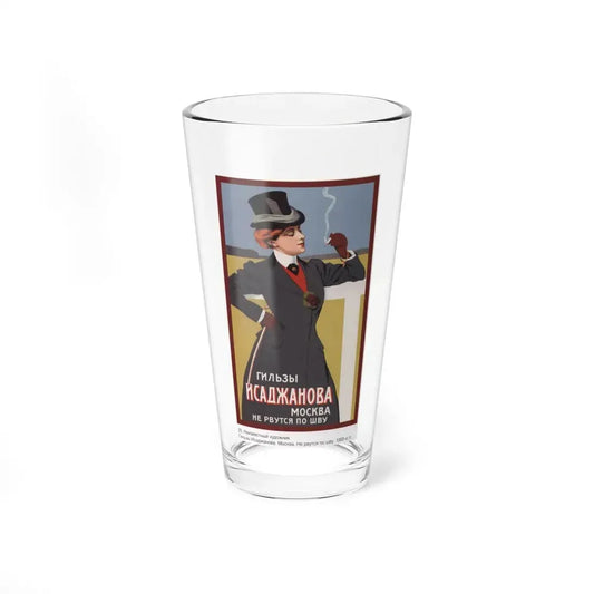 Soviet Era Poster 196 - Pint Glass 16oz 16oz - Go Mug Yourself