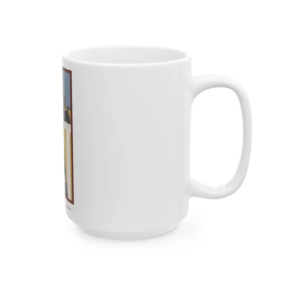 Soviet Era Poster 196 - White Coffee Mug - Go Mug Yourself