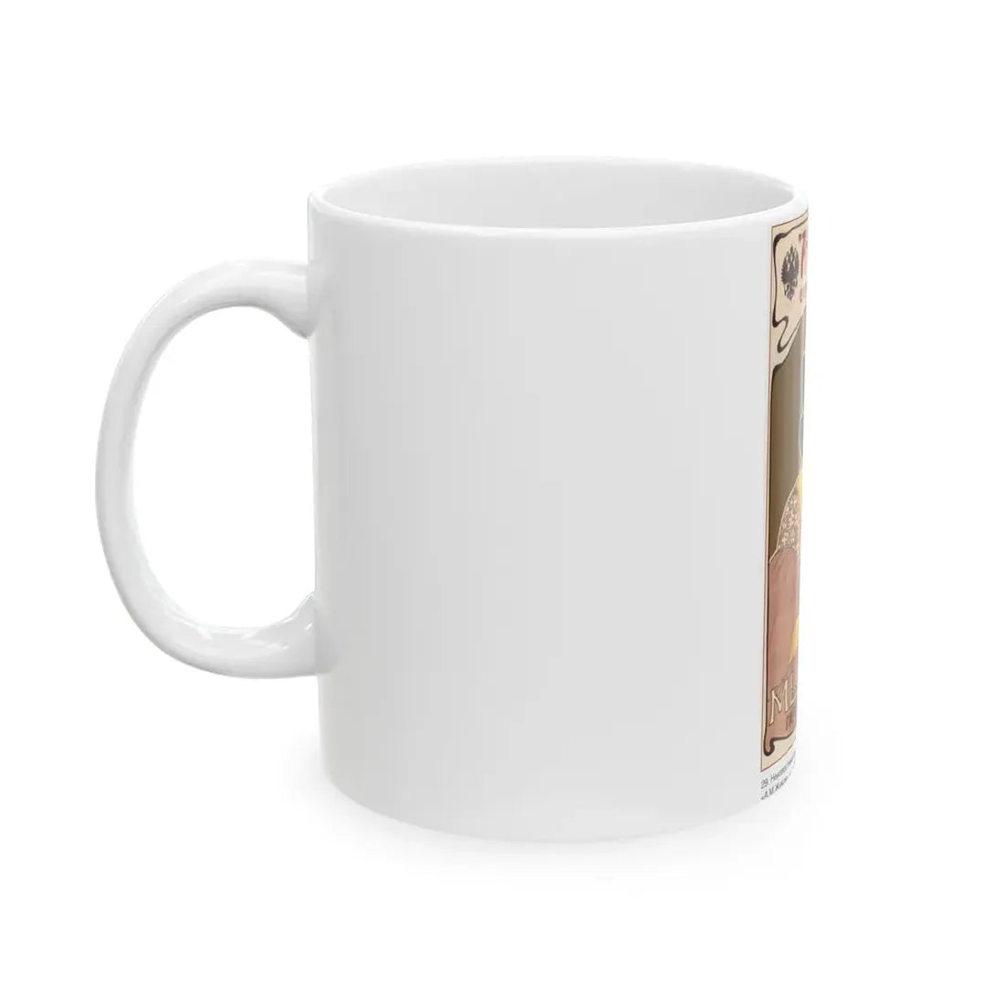Soviet Era Poster 200 - White Coffee Mug - Go Mug Yourself