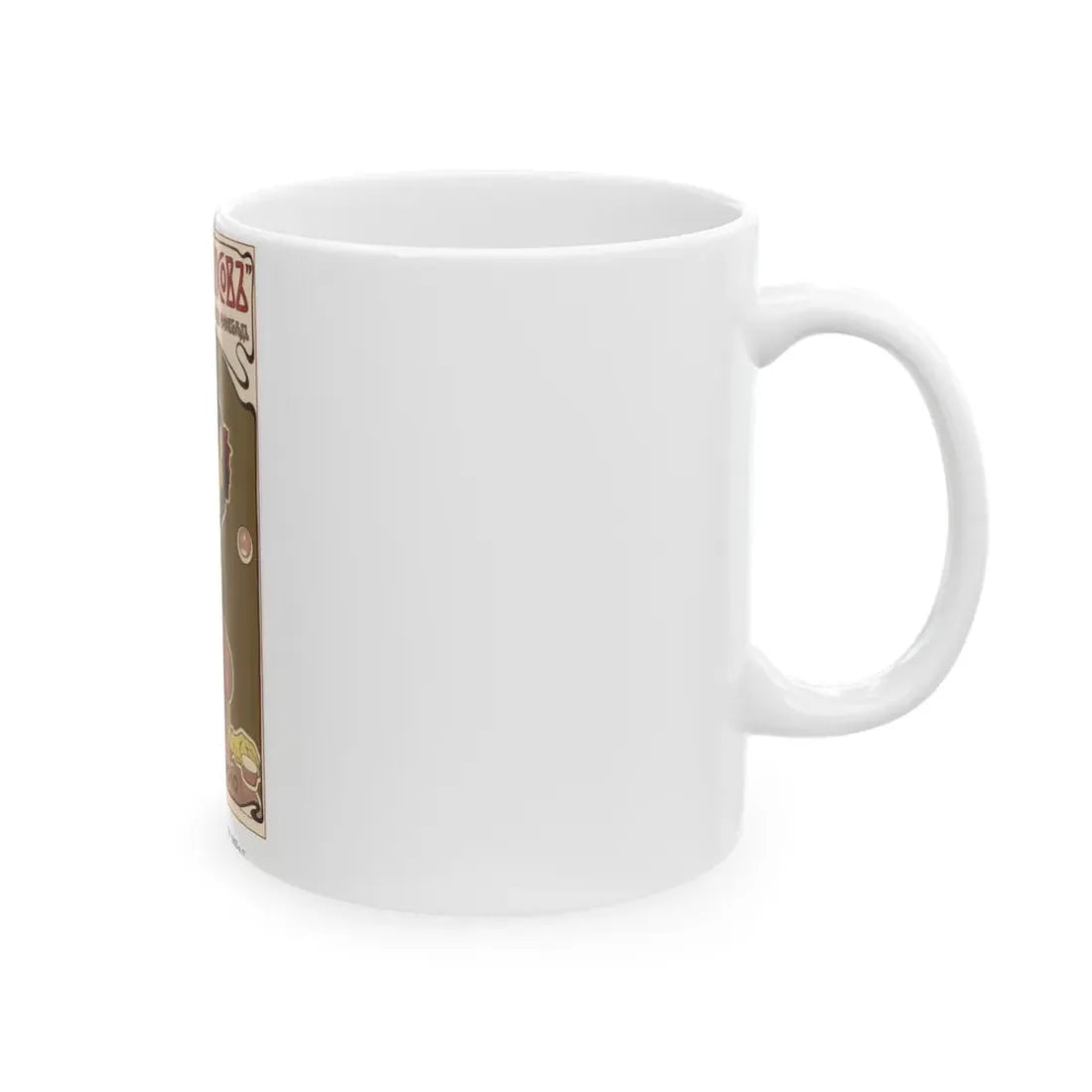 Soviet Era Poster 200 - White Coffee Mug - Go Mug Yourself