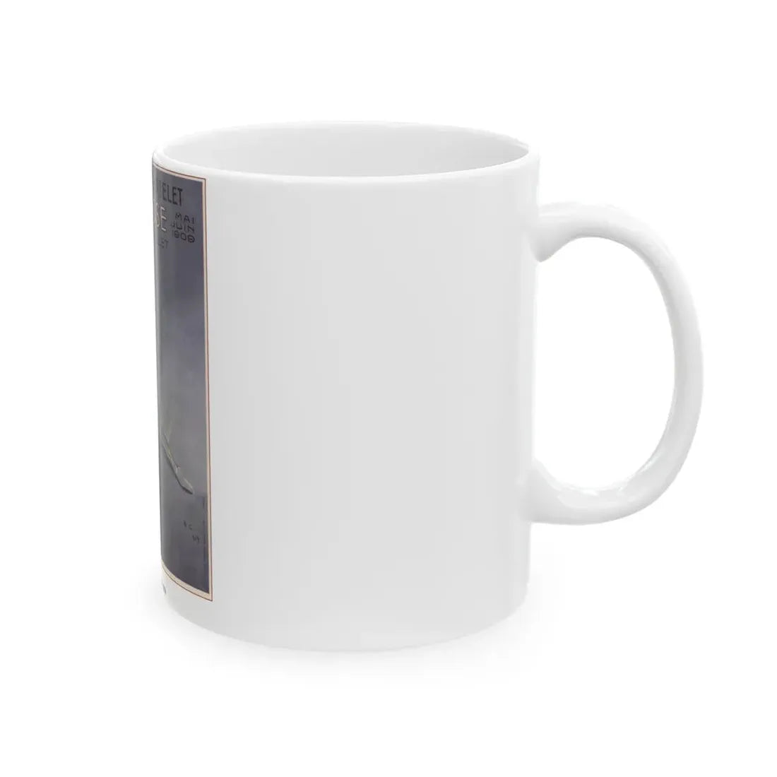 Soviet Era Poster 201 - White Coffee Mug - Go Mug Yourself