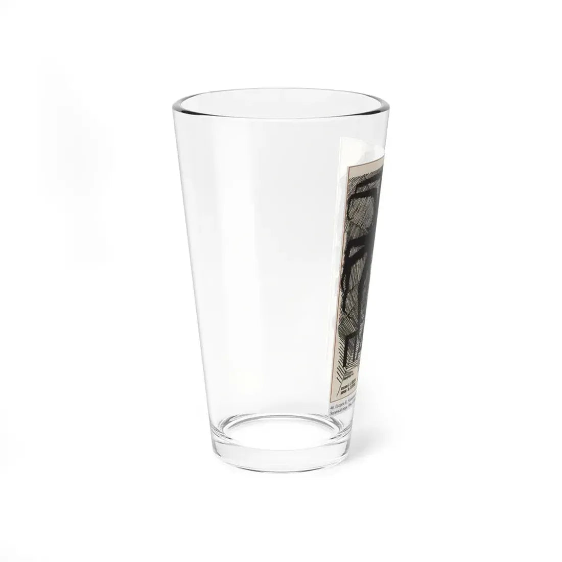 Soviet Era Poster 217 - Pint Glass 16oz - Go Mug Yourself