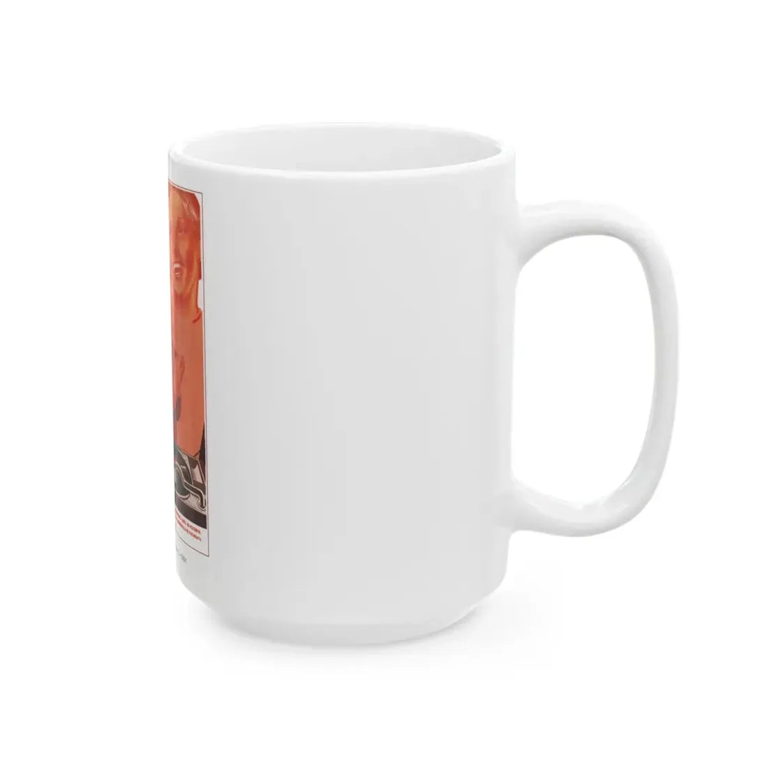 Soviet Era Poster 234 - White Coffee Mug - Go Mug Yourself