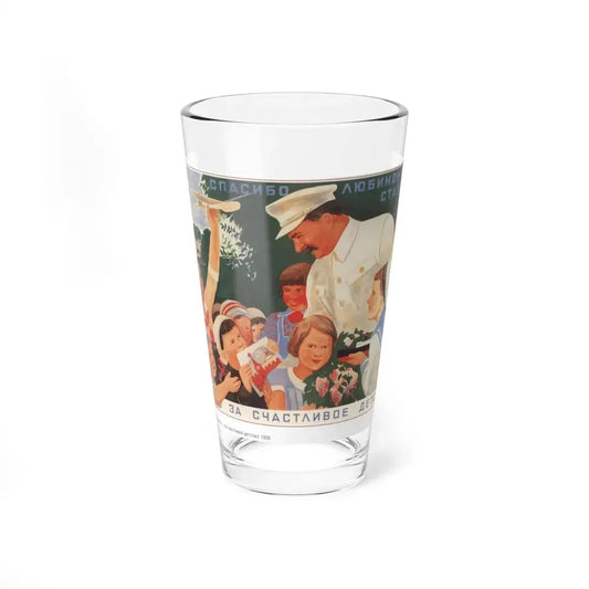 Soviet Era Poster 239 - Pint Glass 16oz 16oz - Go Mug Yourself