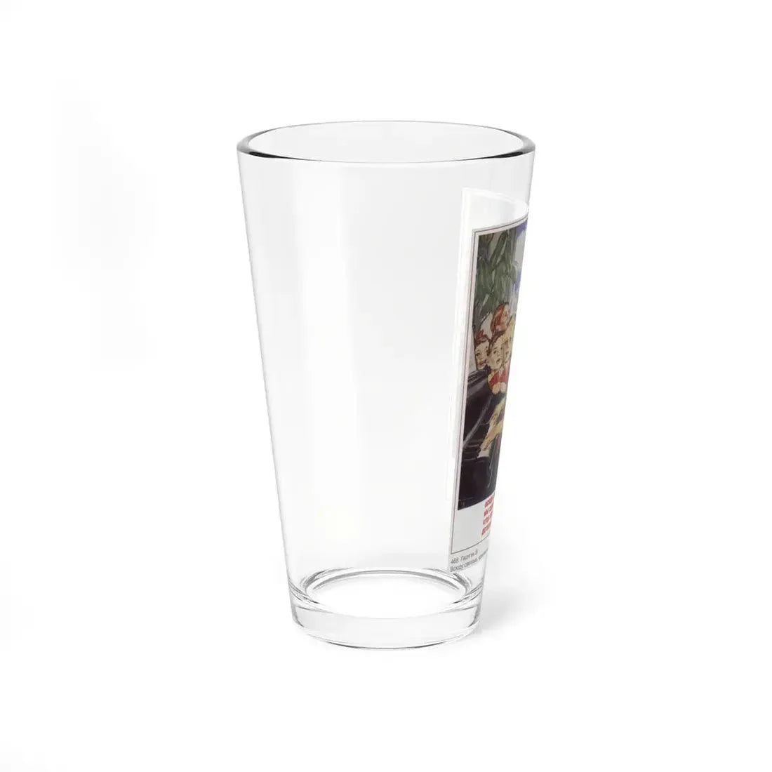 Soviet Era Poster 242 - Pint Glass 16oz - Go Mug Yourself