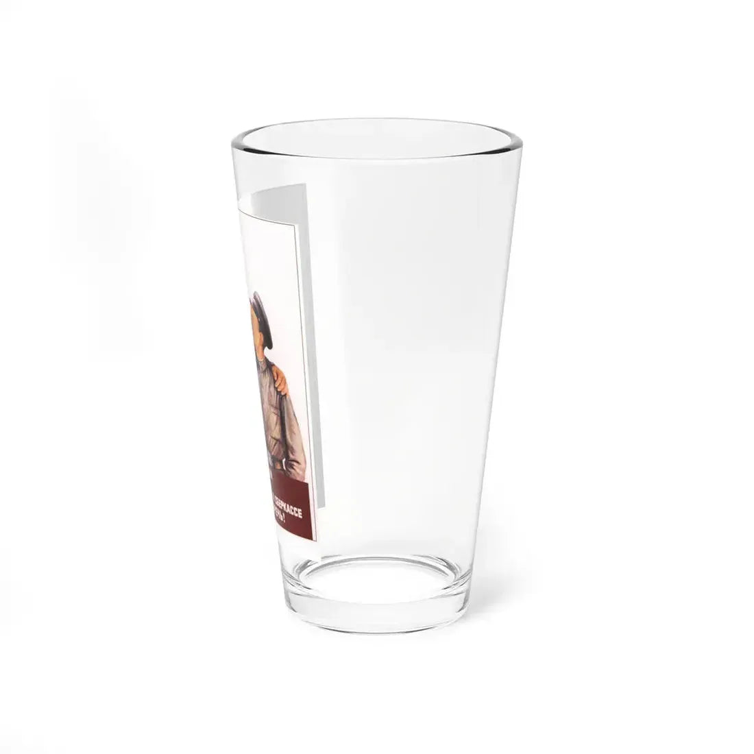 Soviet Era Poster 246 - Pint Glass 16oz - Go Mug Yourself