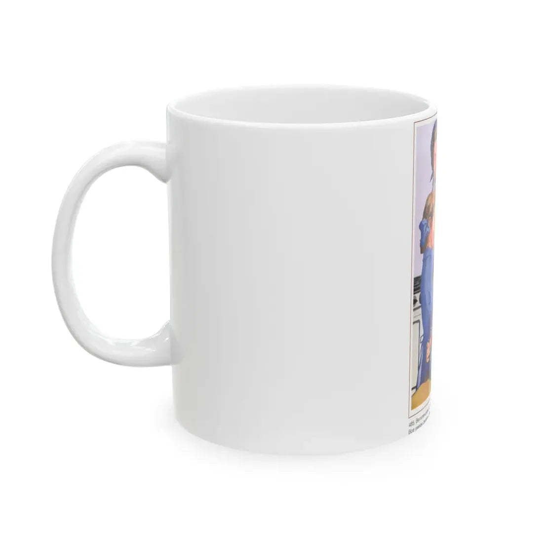 Soviet Era Poster 259 - White Coffee Mug - Go Mug Yourself