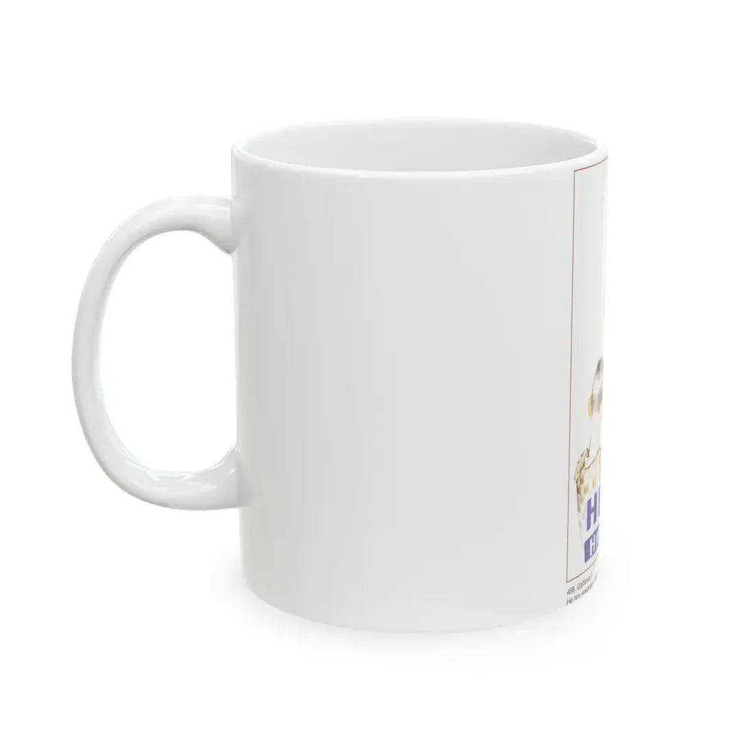 Soviet Era Poster 260 - White Coffee Mug - Go Mug Yourself