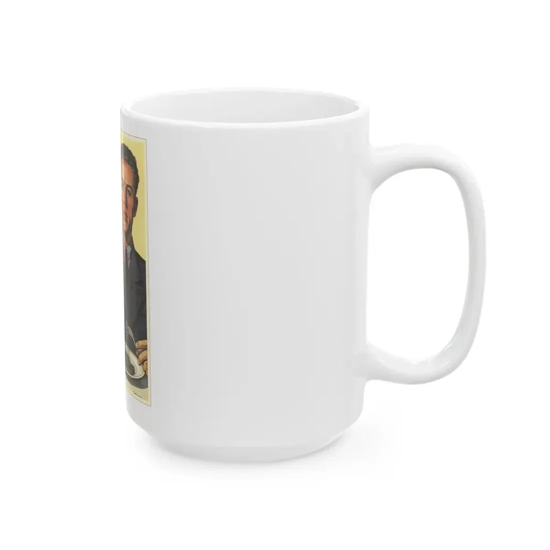 Soviet Era Poster 268 - White Coffee Mug - Go Mug Yourself