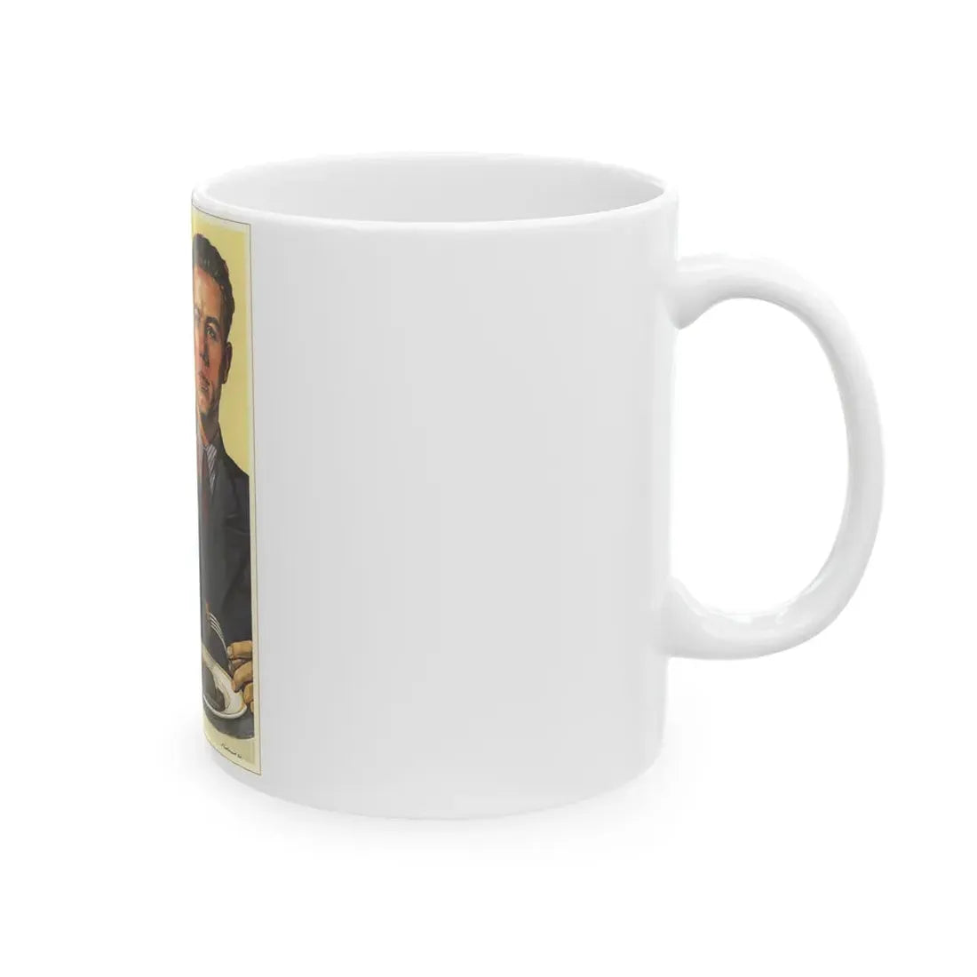 Soviet Era Poster 268 - White Coffee Mug - Go Mug Yourself