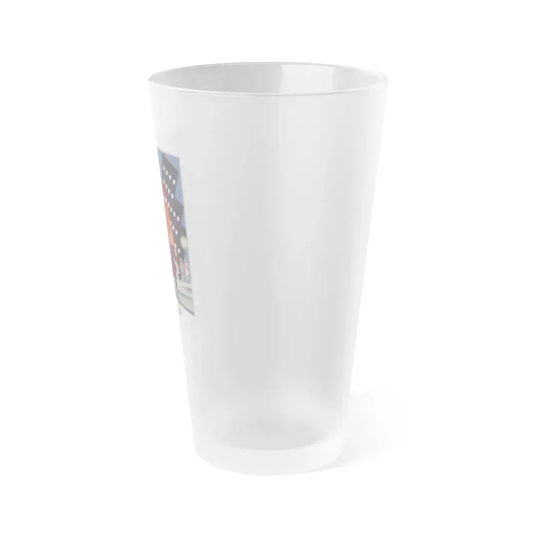 Soviet Era Poster 273 - Frosted Pint Glass 16oz - Go Mug Yourself
