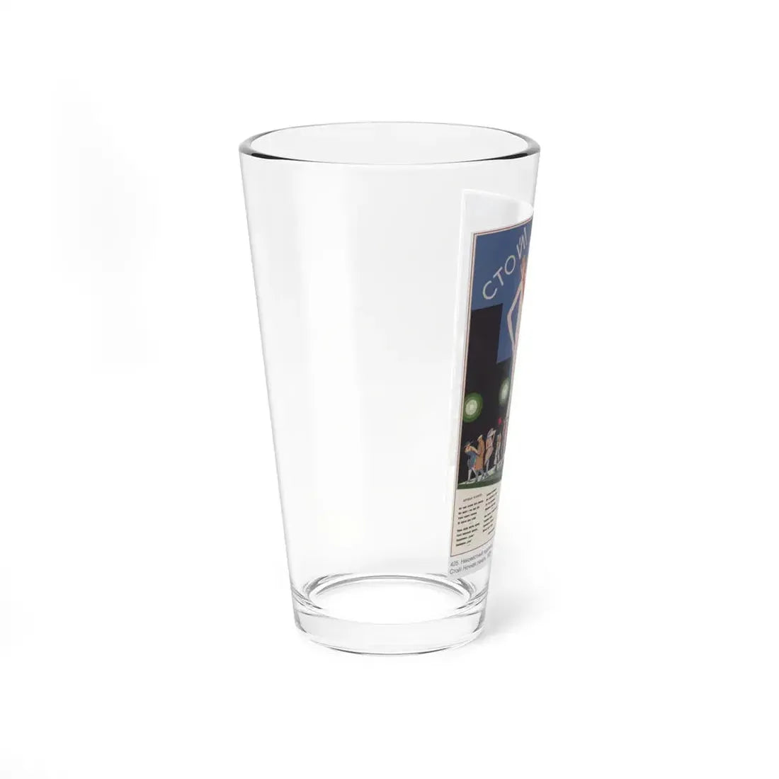Soviet Era Poster 273 - Pint Glass 16oz - Go Mug Yourself
