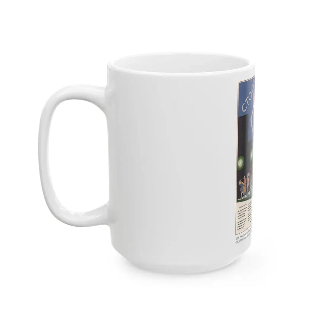 Soviet Era Poster 273 - White Coffee Mug - Go Mug Yourself