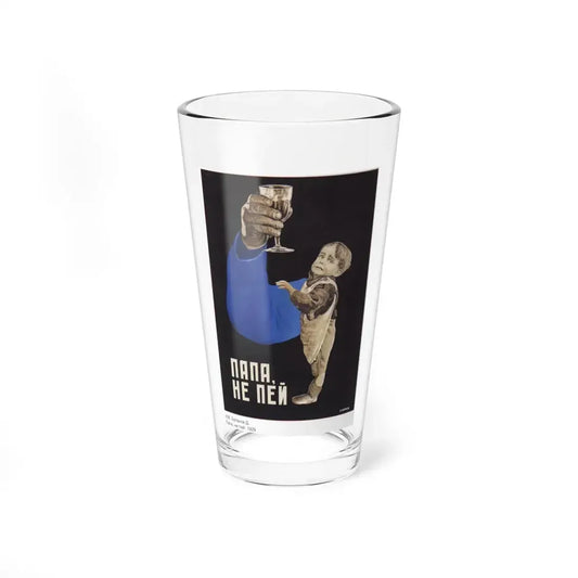 Soviet Era Poster 274 - Pint Glass 16oz 16oz - Go Mug Yourself