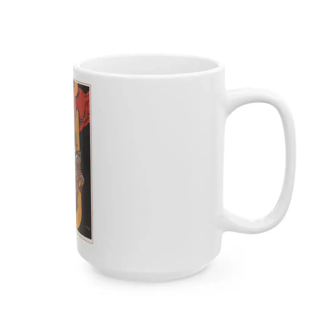 Soviet Era Poster 276 - White Coffee Mug - Go Mug Yourself