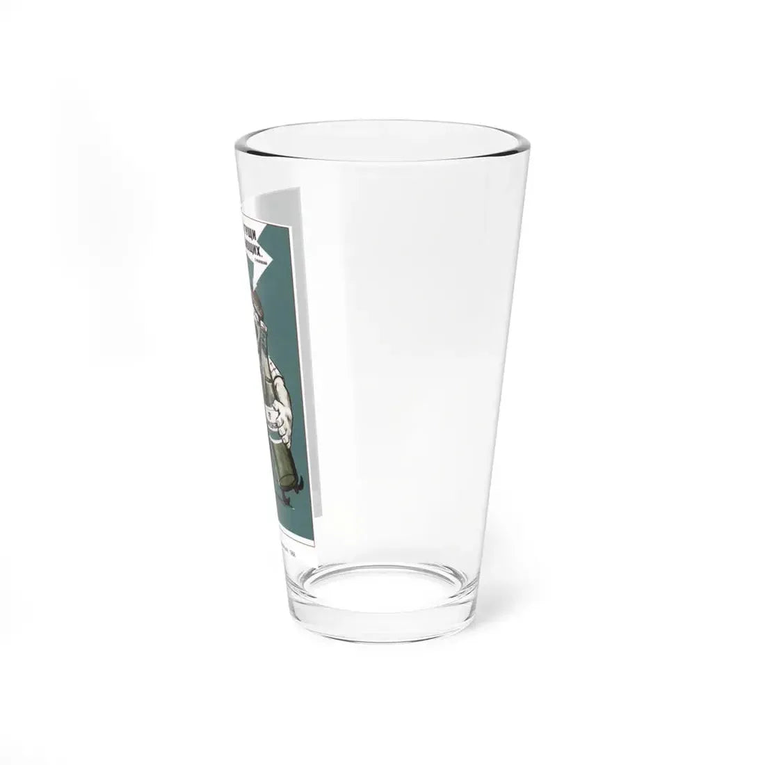 Soviet Era Poster 290 - Pint Glass 16oz - Go Mug Yourself