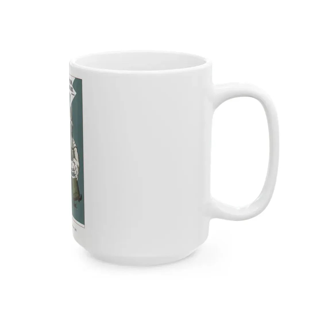Soviet Era Poster 290 - White Coffee Mug - Go Mug Yourself