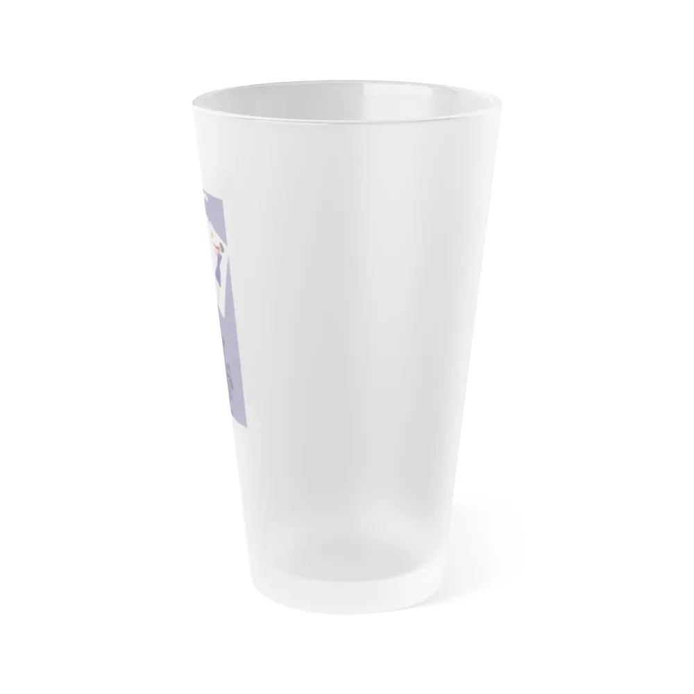 Soviet Era Poster 293 - Frosted Pint Glass 16oz-Go Mug Yourself