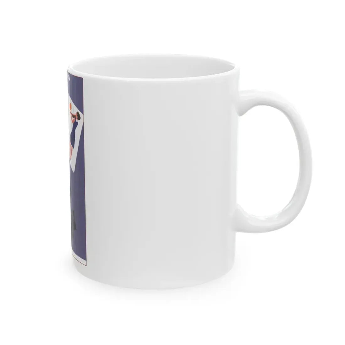 Soviet Era Poster 293 - White Coffee Mug - Go Mug Yourself