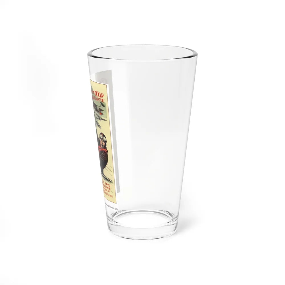 Soviet Era Poster 295 - Pint Glass 16oz-Go Mug Yourself