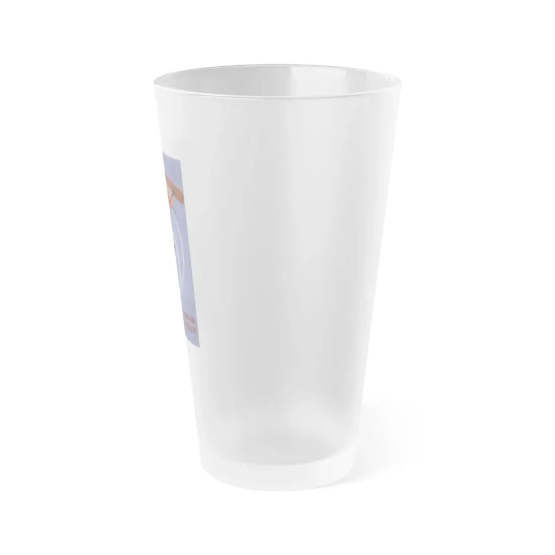 Soviet Era Poster 303 - Frosted Pint Glass 16oz - Go Mug Yourself