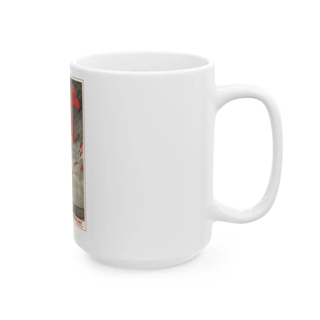 Soviet Era Poster 304 - White Coffee Mug - Go Mug Yourself