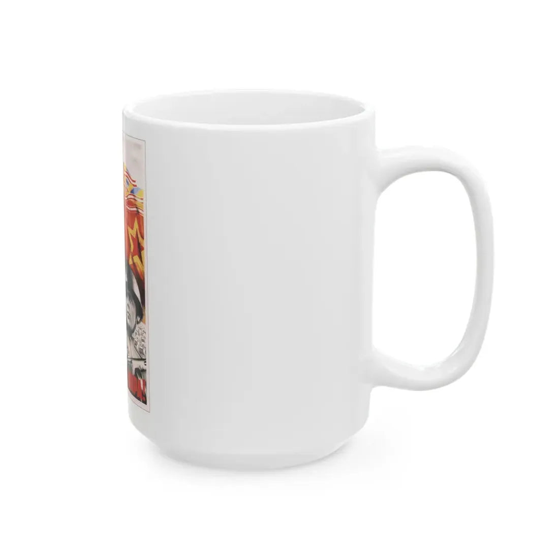Soviet Era Poster 311 - White Coffee Mug - Go Mug Yourself