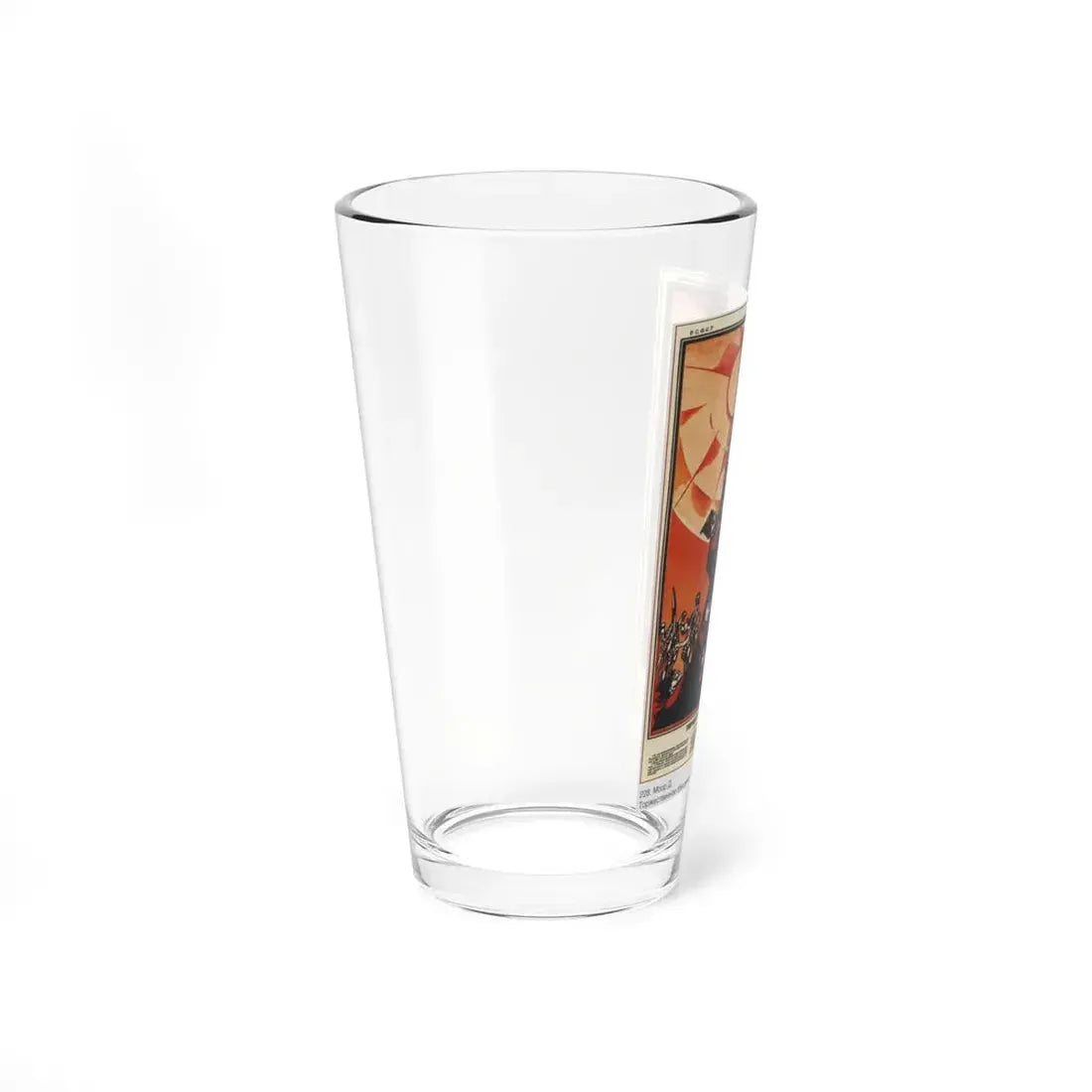 Soviet Era Poster 312 - Pint Glass 16oz - Go Mug Yourself