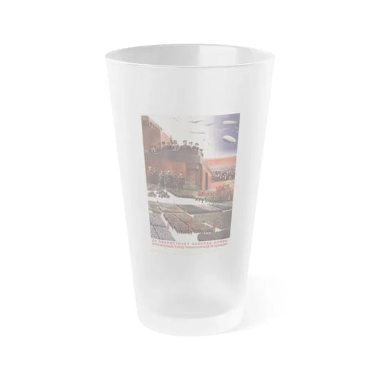 Soviet Era Poster 319 - Frosted Pint Glass 16oz Default Title - Go Mug Yourself