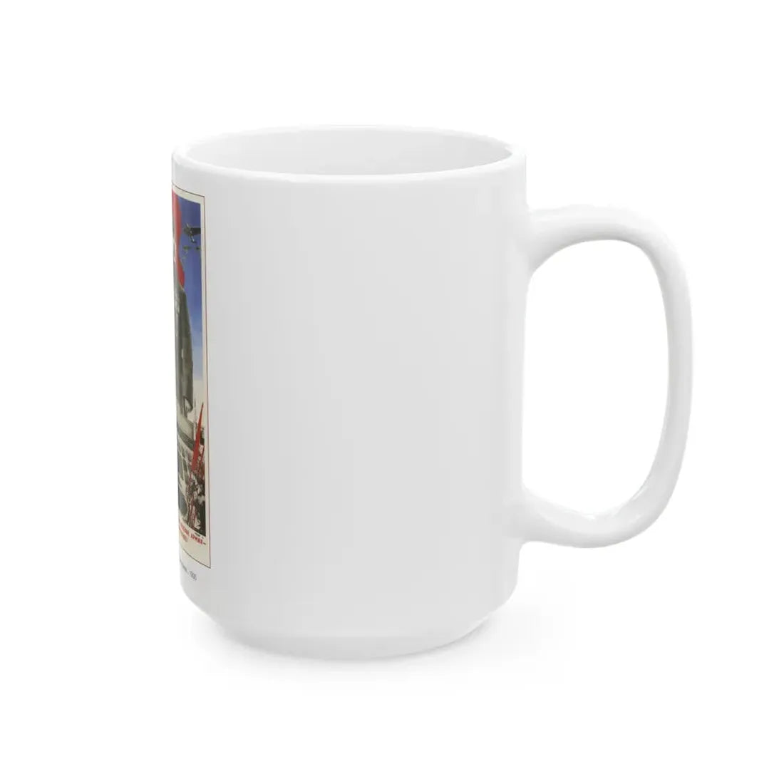 Soviet Era Poster 324 - White Coffee Mug - Go Mug Yourself