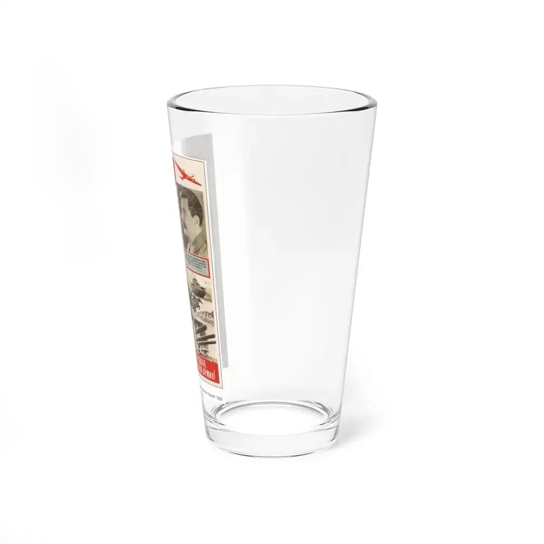 Soviet Era Poster 329 - Pint Glass 16oz - Go Mug Yourself
