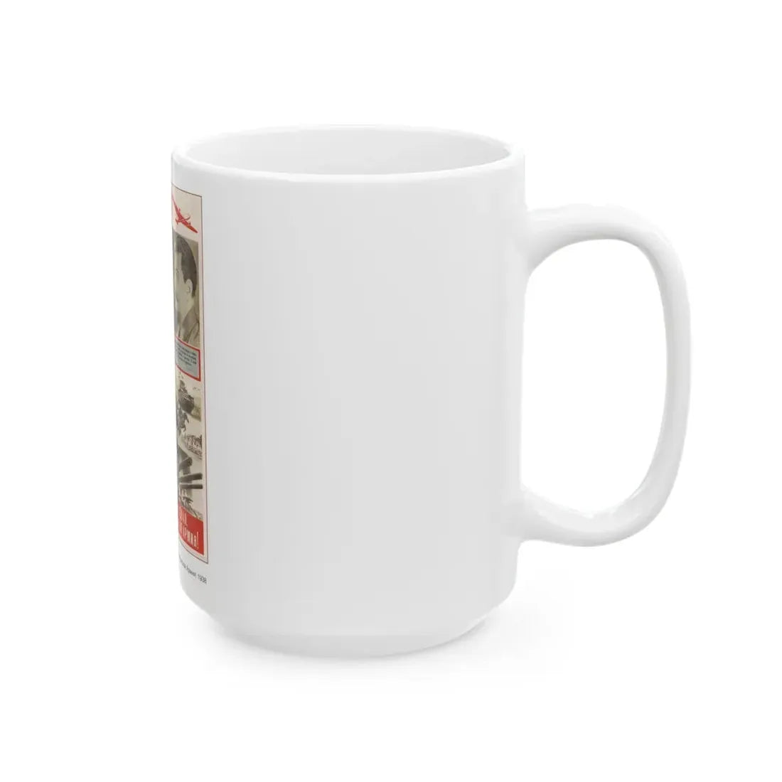 Soviet Era Poster 329 - White Coffee Mug - Go Mug Yourself