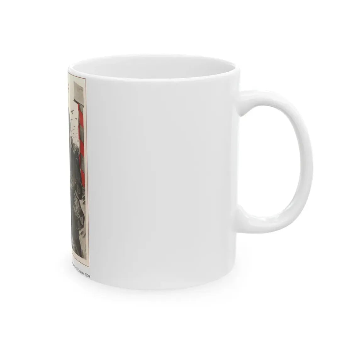 Soviet Era Poster 331 - White Coffee Mug - Go Mug Yourself