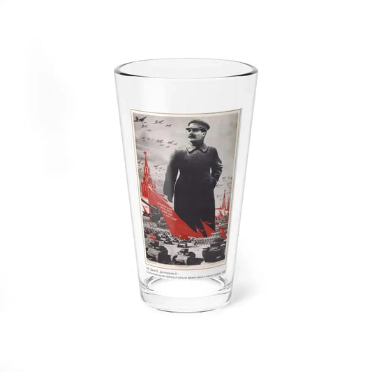 Soviet Era Poster 332 - Pint Glass 16oz 16oz - Go Mug Yourself