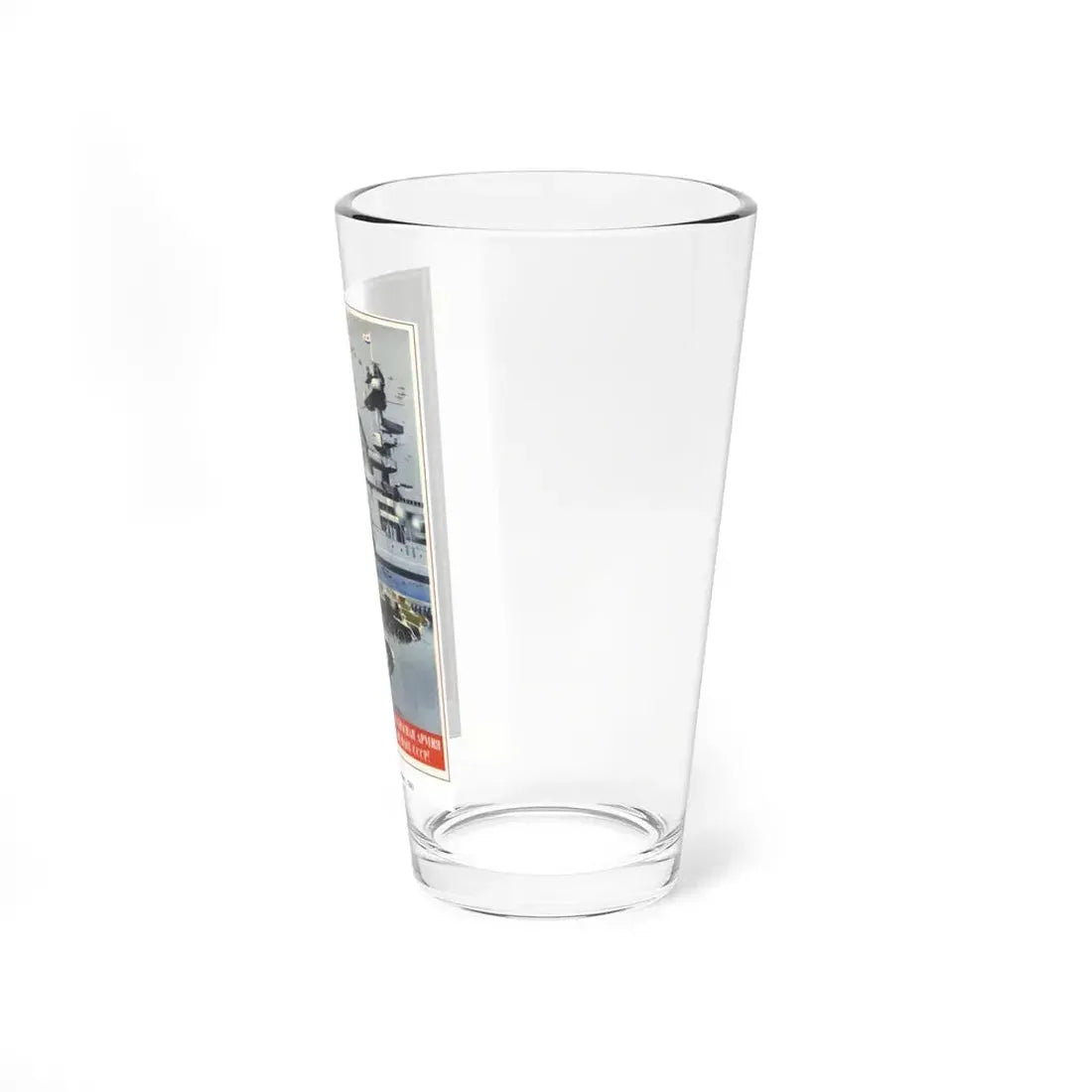 Soviet Era Poster 333 - Pint Glass 16oz - Go Mug Yourself