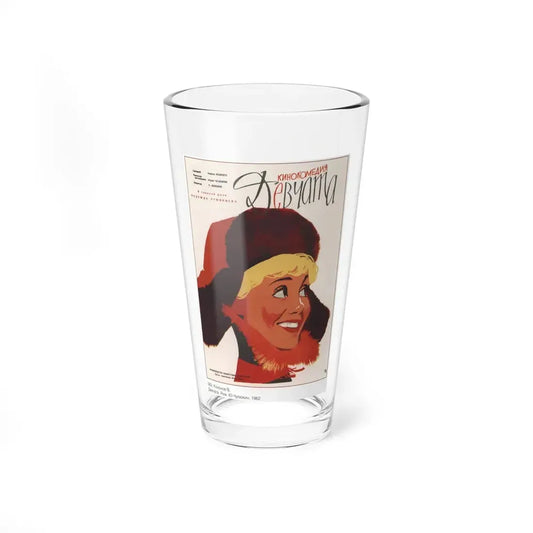 Soviet Era Poster 34 - Pint Glass 16oz 16oz - Go Mug Yourself
