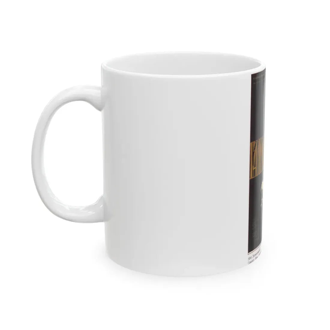 Soviet Era Poster 36 - White Coffee Mug - Go Mug Yourself