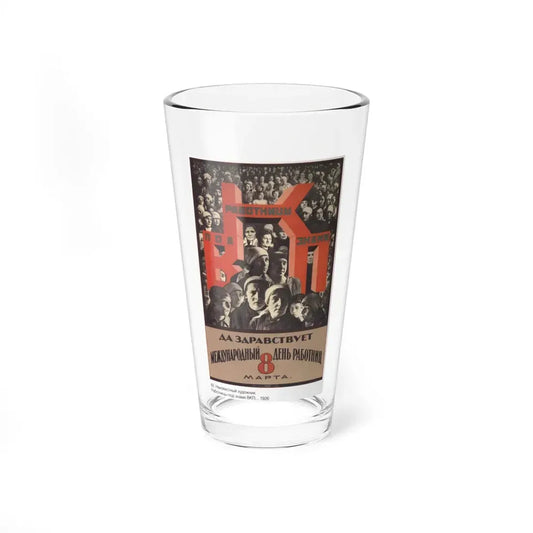 Soviet Era Poster 365 - Pint Glass 16oz 16oz - Go Mug Yourself