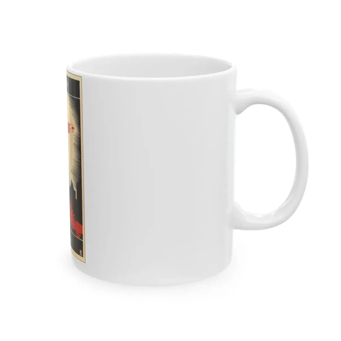 Soviet Era Poster 369 - White Coffee Mug - Go Mug Yourself