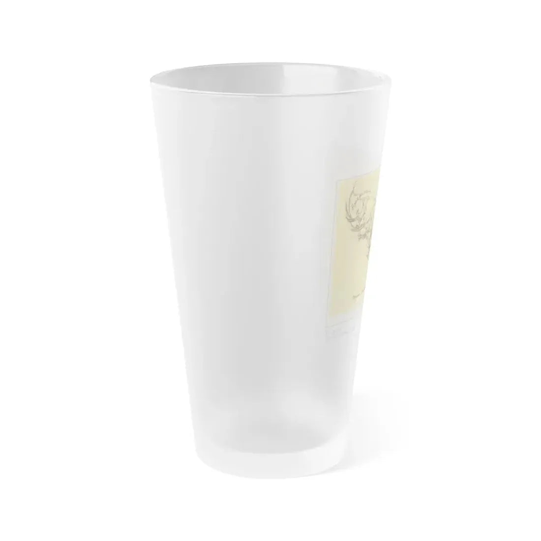Soviet Era Poster 379 - Frosted Pint Glass 16oz - Go Mug Yourself