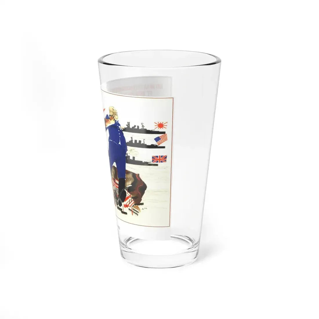 Soviet Era Poster 384 - Pint Glass 16oz - Go Mug Yourself