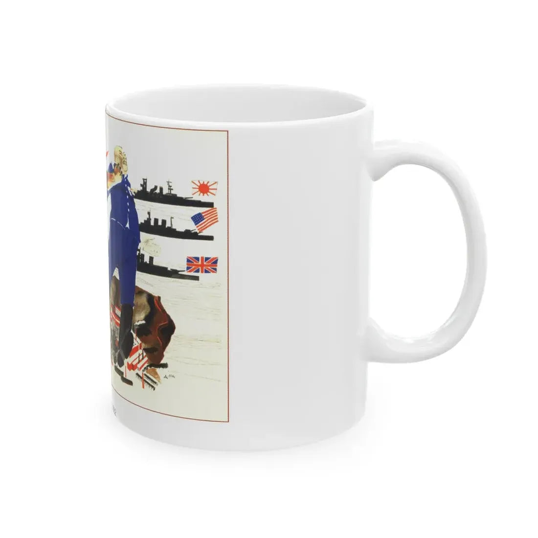 Soviet Era Poster 384 - White Coffee Mug - Go Mug Yourself