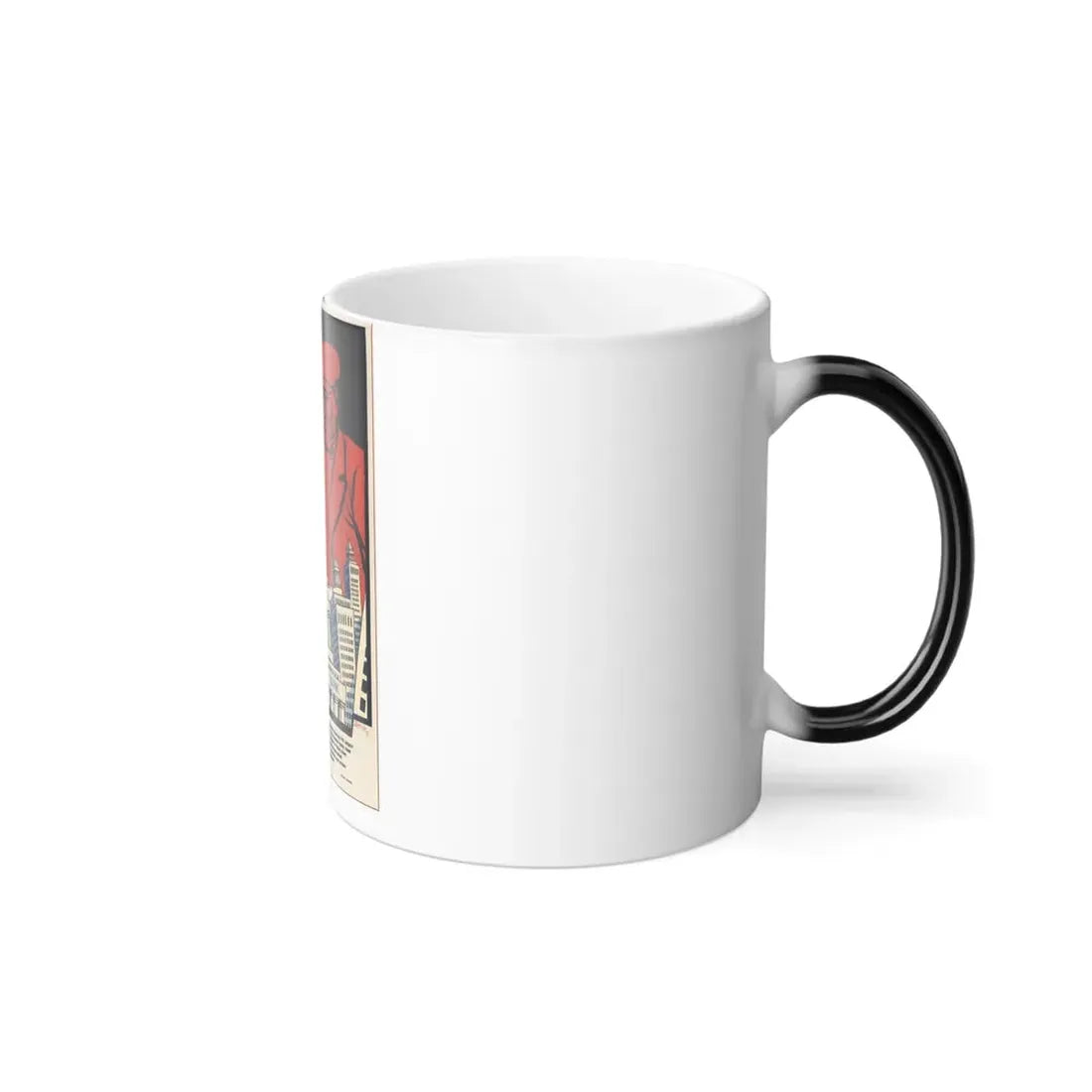 Soviet Era Poster 386 - Color Changing Mug 11oz - Go Mug Yourself