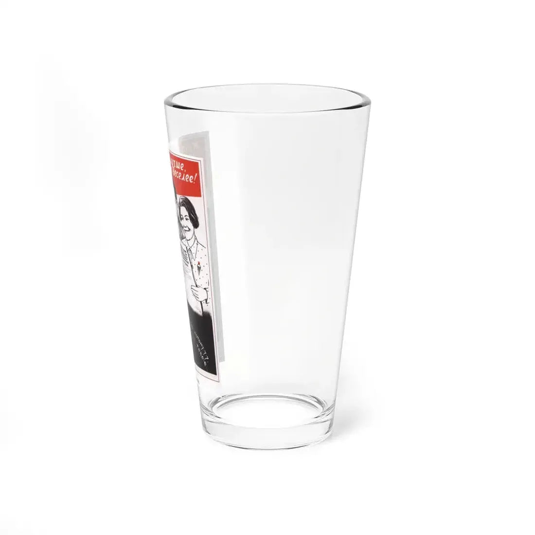 Soviet Era Poster 389 - Pint Glass 16oz - Go Mug Yourself