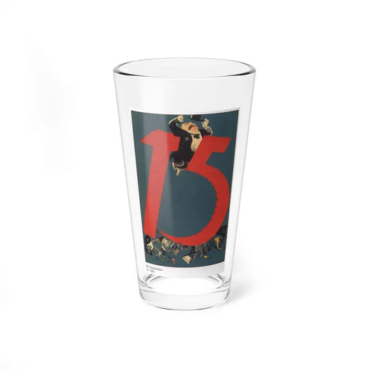 Soviet Era Poster 390 - Pint Glass 16oz 16oz - Go Mug Yourself