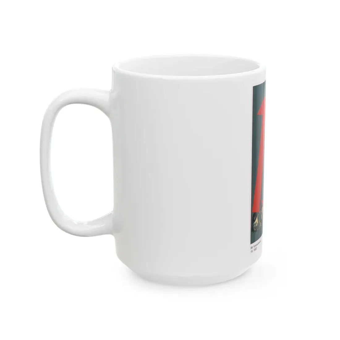 Soviet Era Poster 390 - White Coffee Mug - Go Mug Yourself
