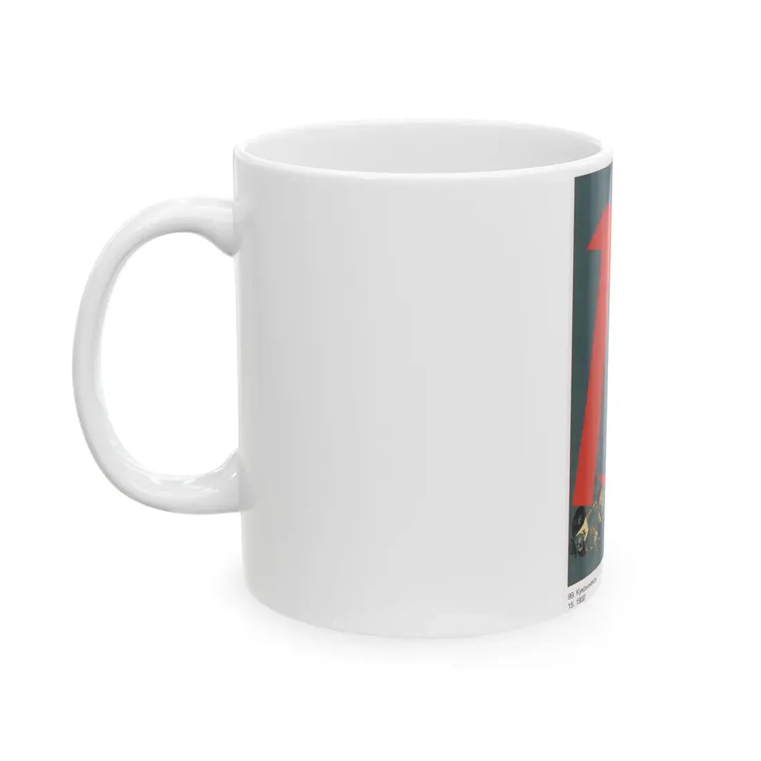 Soviet Era Poster 390 - White Coffee Mug - Go Mug Yourself