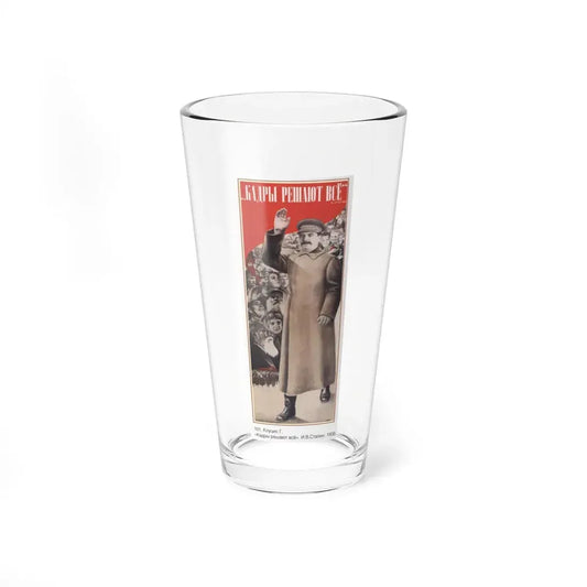 Soviet Era Poster 391 - Pint Glass 16oz 16oz - Go Mug Yourself